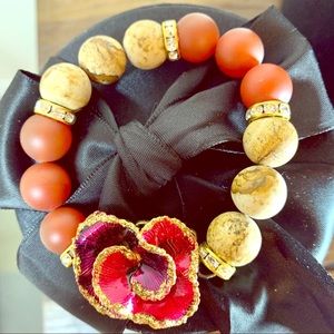 Artisan handmade Rose Bracelet